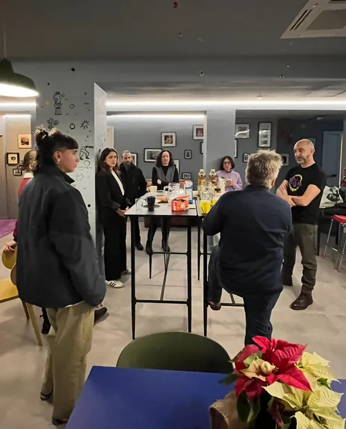 Evento podcast aperitivo